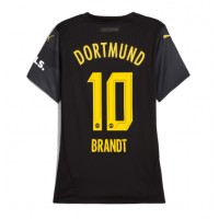 Fotballdrakt Dame Borussia Dortmund Julian Brandt #10 Bortedrakt 2024-25 Kortermet